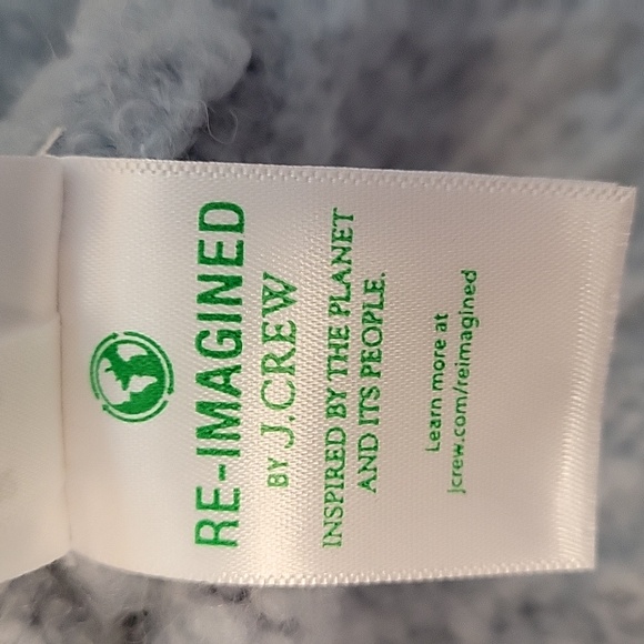 J. CREW Sweater in brushed Italian yarn, Blue, S, GUC - Picture 10 of 10